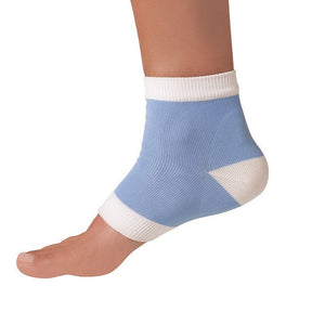 STRUTZ® Shock Absorbing Compression Gel Socks absorb the shock to feet and legs caused by walking and running. Take the pressure off your feet especially your heels.   Helps rejuvenate achy, tired feet.  Moisturize dry, cracked heels too! 
